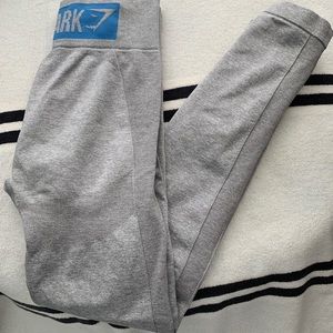 Blue/grey Gymshark leggings